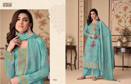 Amirah Feeza Designer Wear Wholesale Printed Salwar Suits